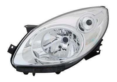 koplamp, H4, elektr verstelb, incl stelmotortje, chroom, links R