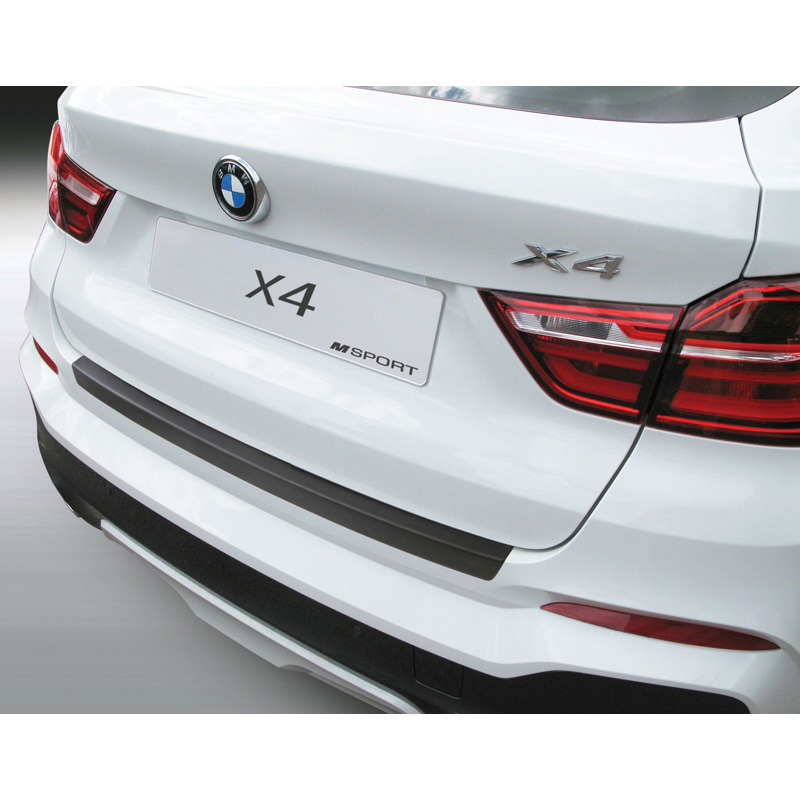 ABS Rear bumper protector  BMW X4 F26 'M' Sport 2014-2018 Black