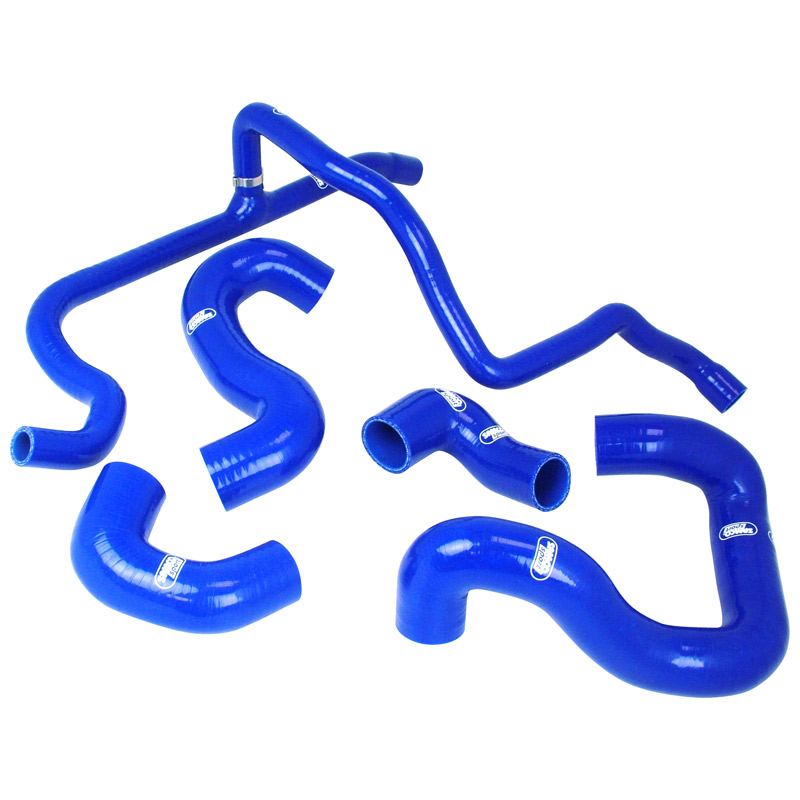 Samco Hose Kit  BMW 3 Series E30 320i/325i 1982-1993 - 5-pieces - Cooling - Blue