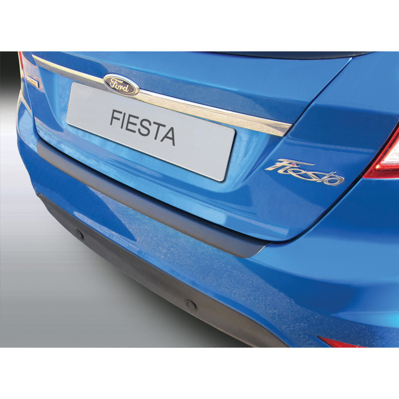 ABS Rear bumper protector  Ford Fiësta MK7 3/5 doors 10/2008-6/2017 Black