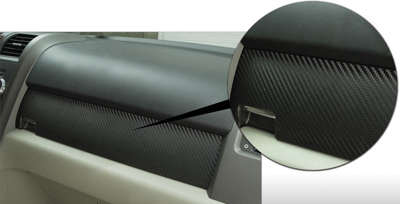 Carbon Folie 3D Matt Black 50x67cm