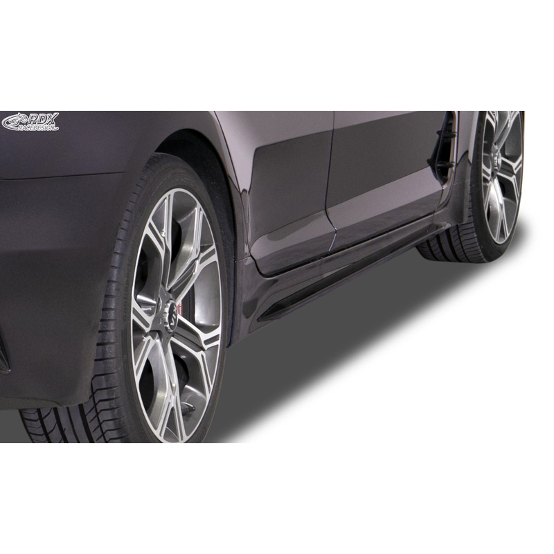 Side skirts 'Slim'  Kia Stinger (CK) 2018- (ABS glossy black)