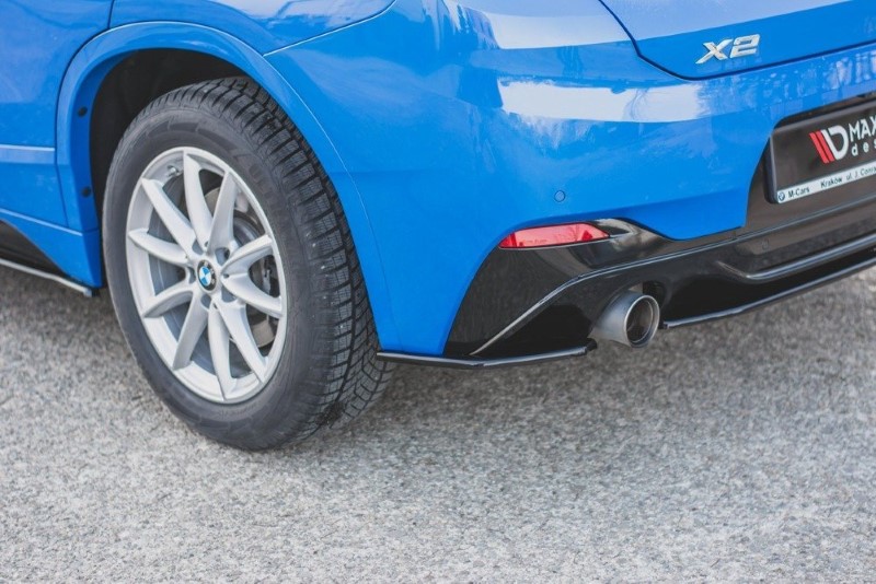 Achterzij Spoilers BMW X2 F39 M-Pack Glanzend Zwart