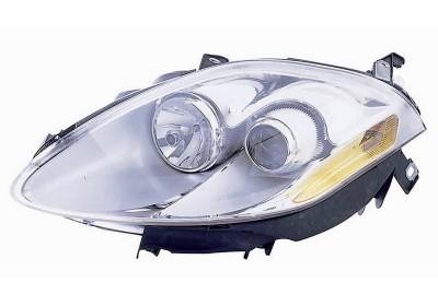 koplamp, H1+H1, elektr verstelb, incl stelmotortje, rechts,-2010