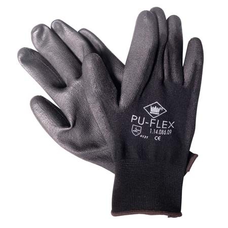Handschoen L zwart