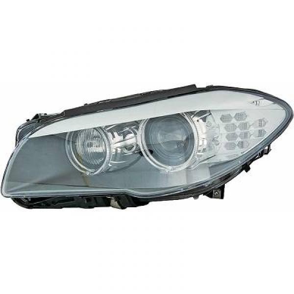 BI-XENON Koplamp.linksF10/11 10-07/13 met BOCHTVERLICHTING.