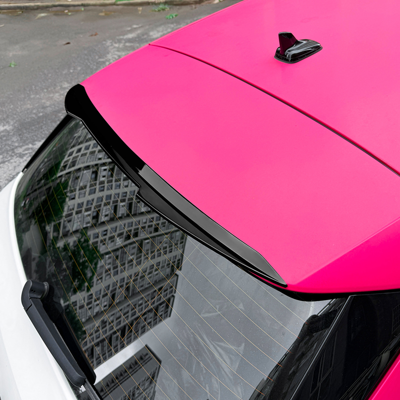 Dakspoiler (Spoiler Cap)  Audi A3 (8Y) Sportback 2020-2024 & FL 2025- (ABS Glanzend zwart)