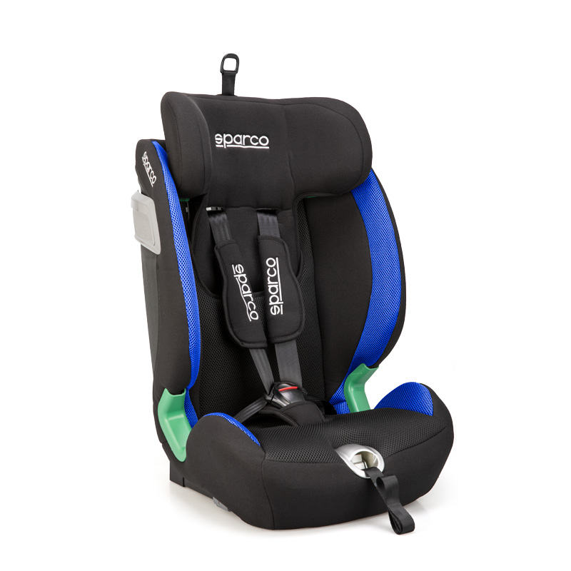 Sparco child seat SK5000I (Isofix) Black/Blue i-Size 76-150cm (ECE-R129/03)