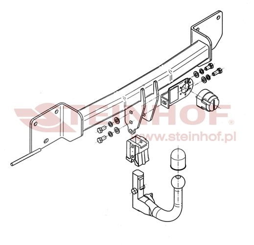 Trekhaak BMW 1 Serie 5D (E87) 2004-2011