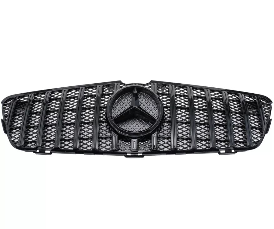 Grill Mercedes R Klasse W251 V251 10-13 glossy black GT Look