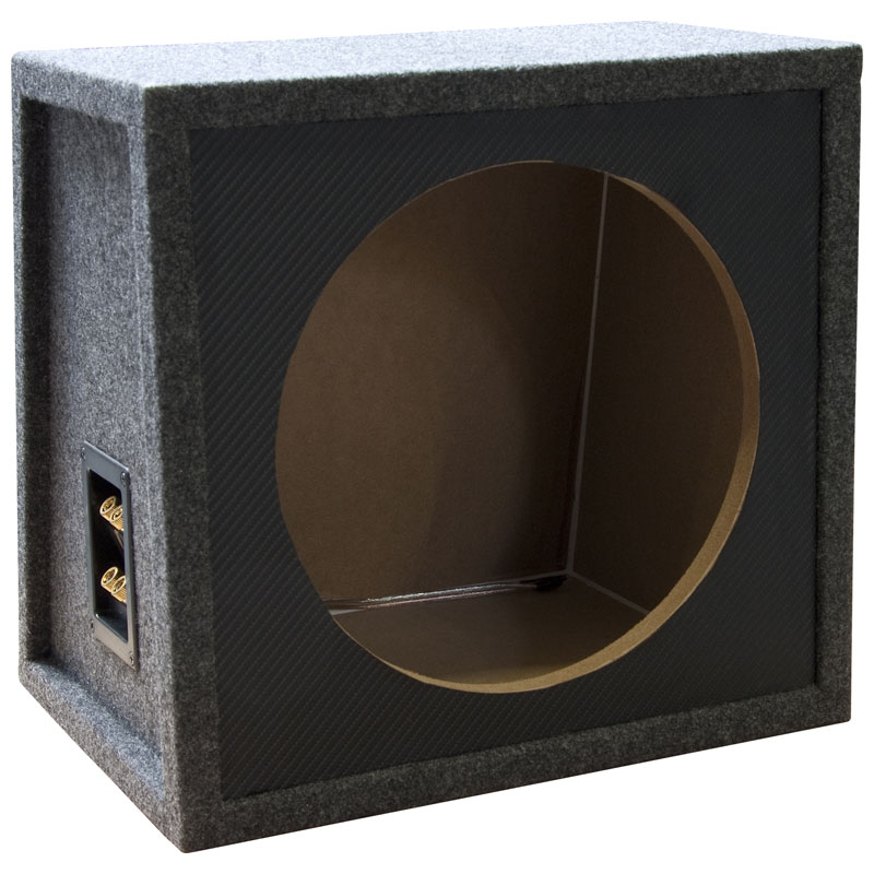 Necom MDF Subwoofer Enclosure 12-inch/30cm 2x connection