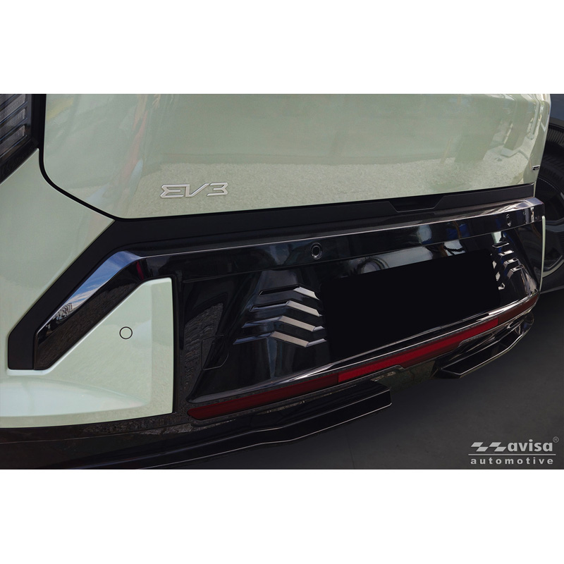 Avisa RVS Achterbumperprotector  KIA EV3 GT 2024- - Matzwart - 2-delig