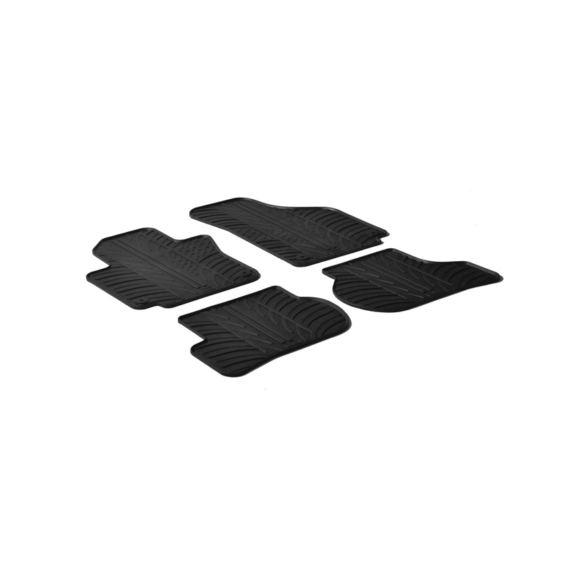 Rubbermatten  Seat Altea incl. XL 2004- (T profiel 4-delig + montageclips)