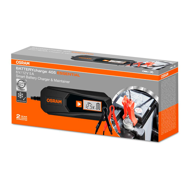 Osram BATTERYcharge 405 Essential - Battery charger - 5.0A