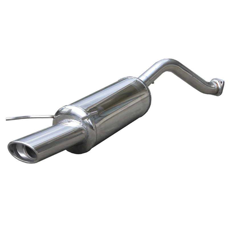 100% Inox Sport Exhaust  MG ZR 160 (160HP) 2001- 120x80mm