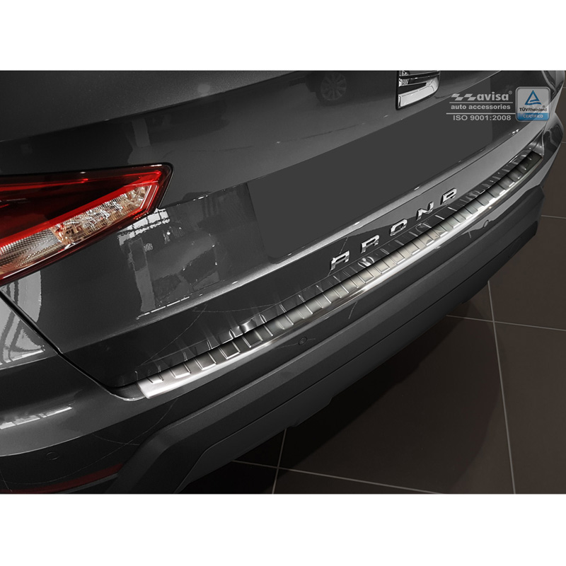 RVS Achterbumperprotector  Seat Arona 2017-2021 & Facelift 2021- 'Ribs'
