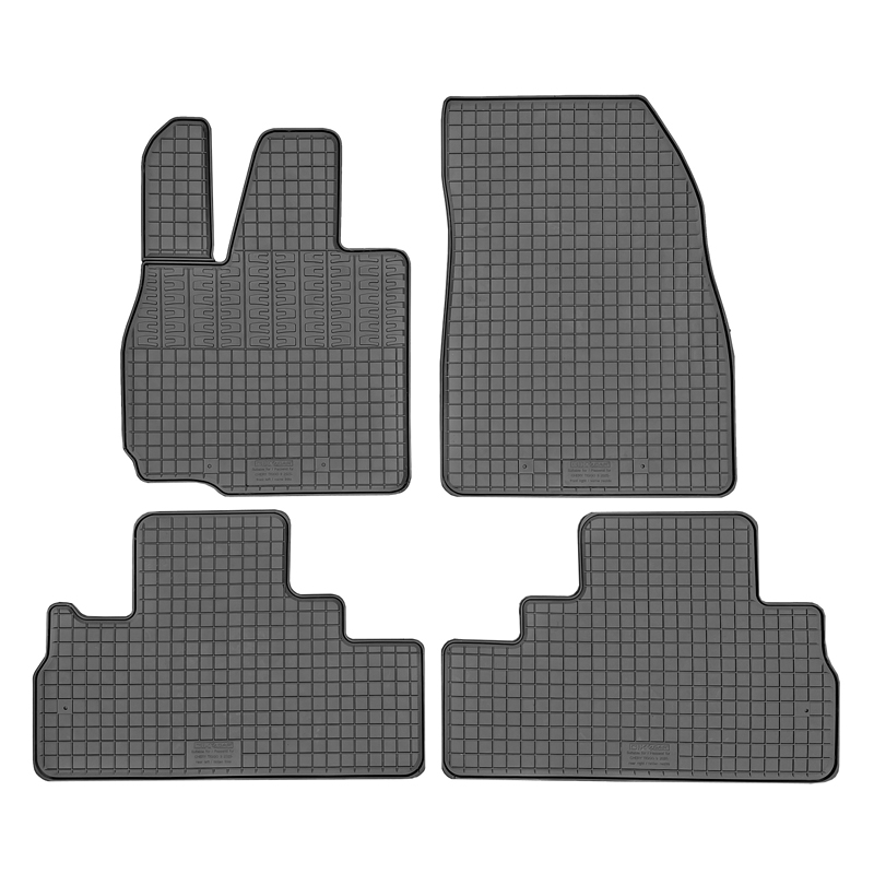 CIKCAR Rubber car mats set  Chery Tiggo 9 PHEV 2025- (4-pieces + fixing system)