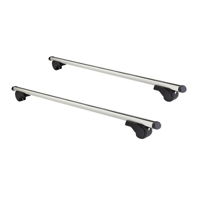 Roof bar set Twinny Load Aluminum A01 for cars with roof rails