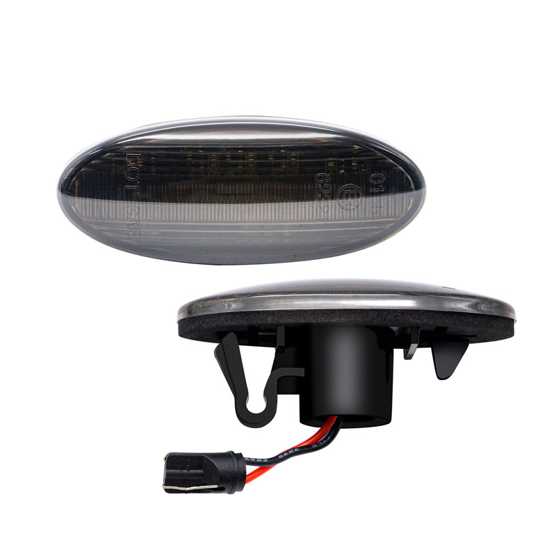 Set LED Zijknipperlichten  Nissan diverse modellen - Rookgrijs- incl. Dynamic Running Light