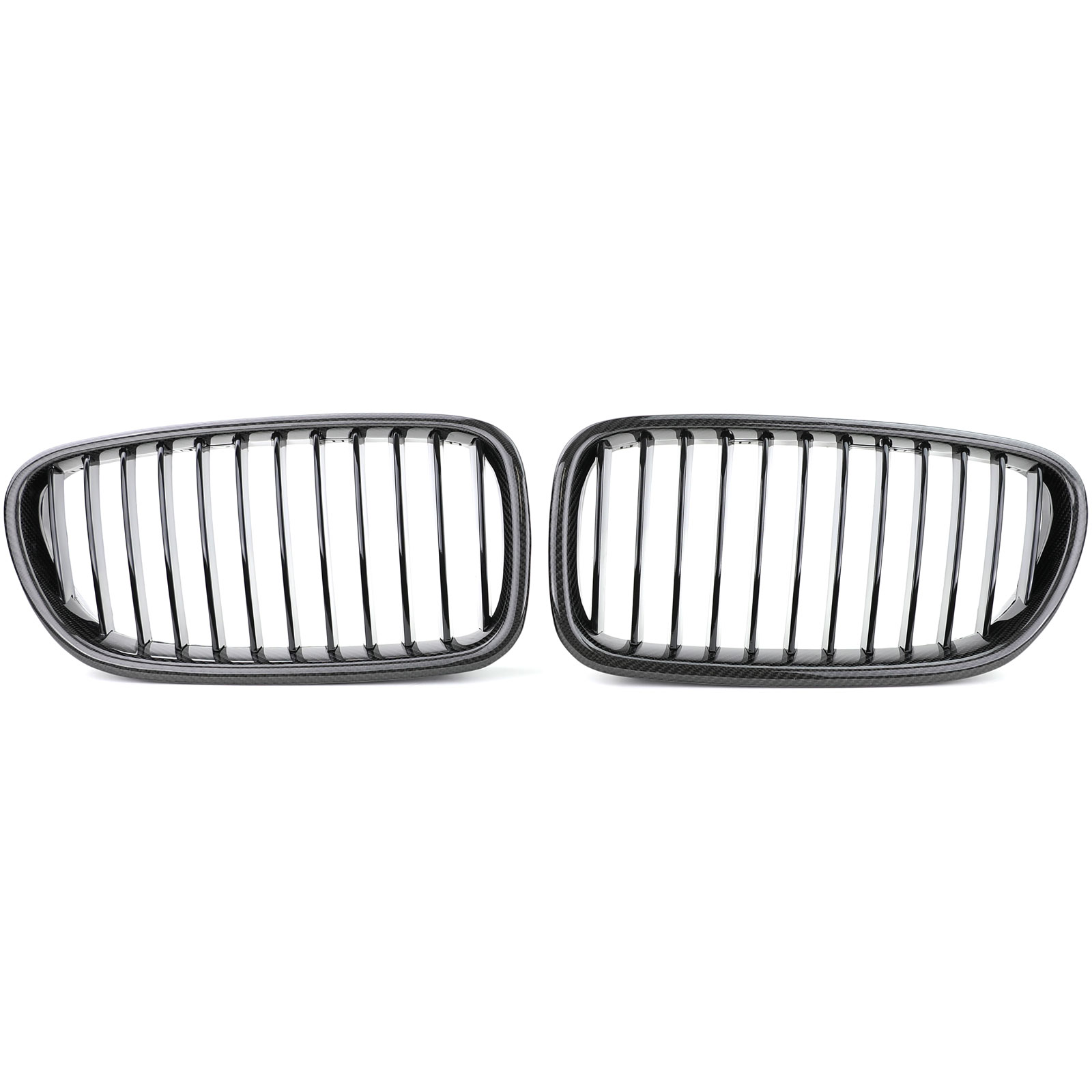 Grill Nieren BMW F10/F11 Carbon - Zwart 10-17