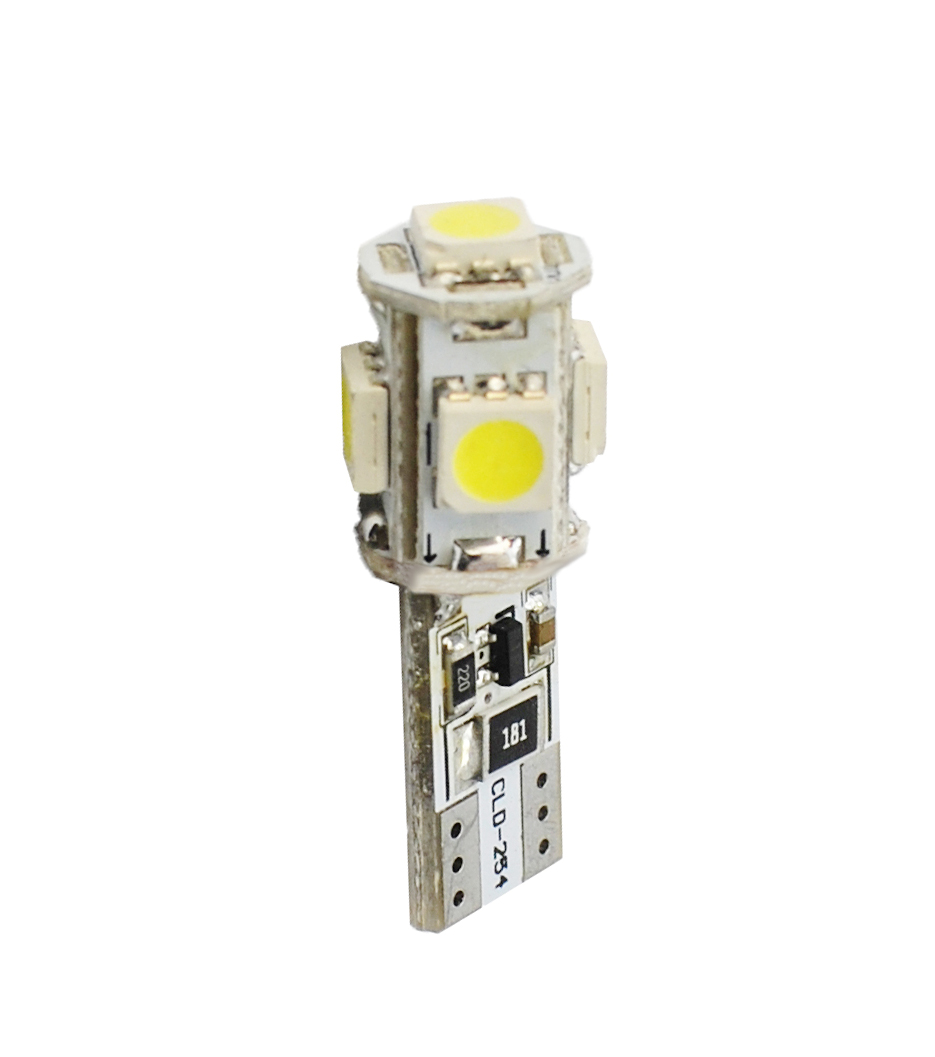 LED T10 W5W Canbus Lampjes SMD 5 Wit Premium