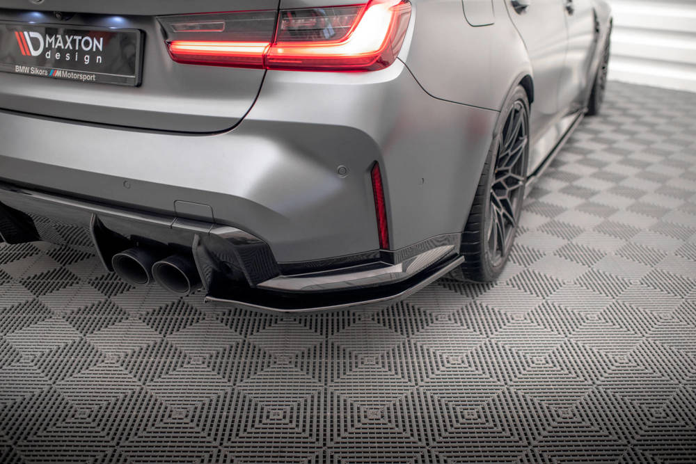 Zijdiffusers V.2 BMW M3 G80 / G81 Maxton Glans Zwart