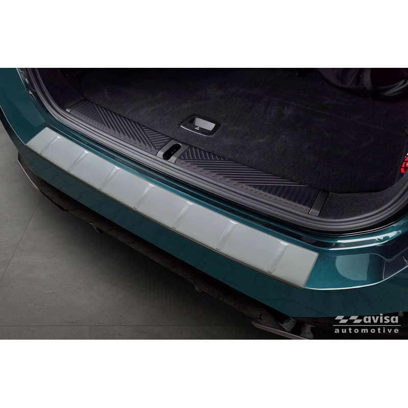 Avisa Stainless Steel Powdercoated Rear bumper protector  BMW 5 Series Touring (G61) 2024- incl. M-Sport 'Soft Silver'