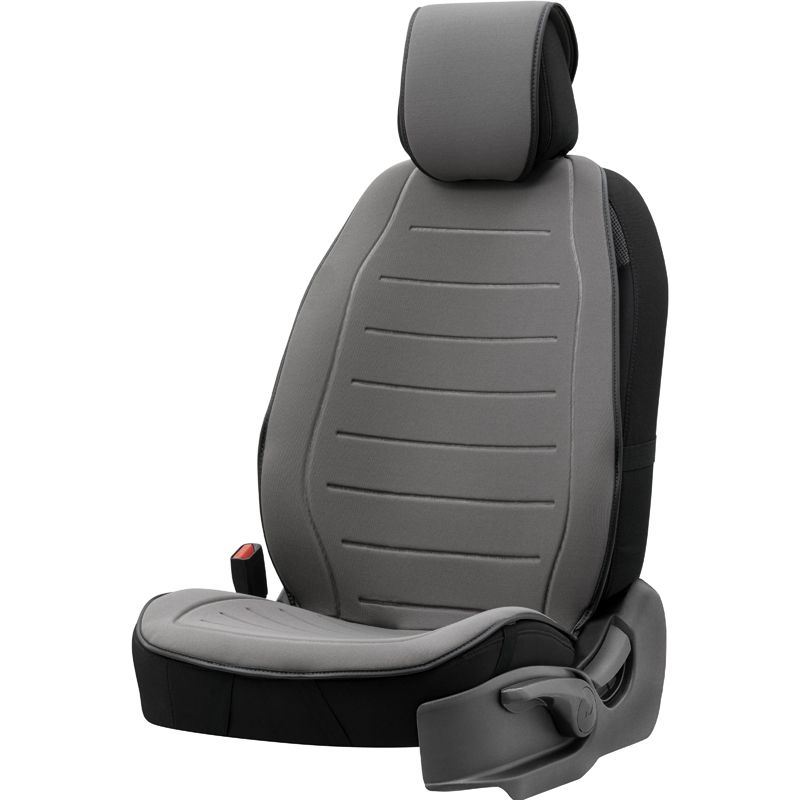 Universal Protective Seat Cover 'Active-Line' Grey Fabric - single piece