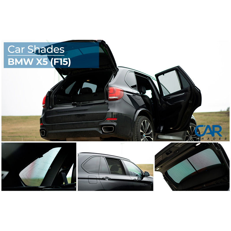 Set Car Shades  BMW X5 (F15) 2013-2018 (8-pieces)