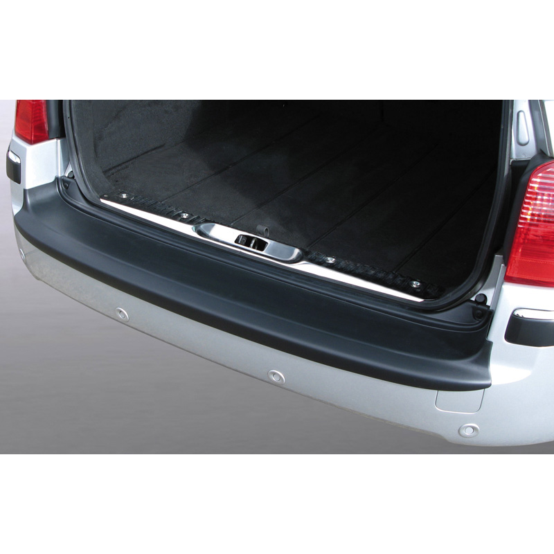 ABS Achterbumper beschermlijst  Peugeot 407 SW -2009 Zwart