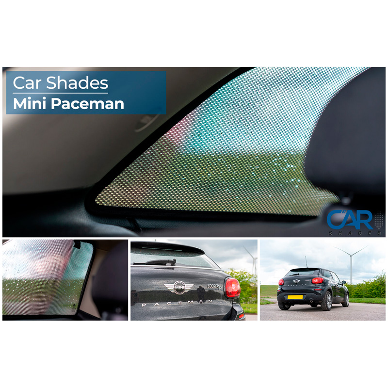 Set Car Shades (rear side windows)  Mini Paceman R61 2012-2016 (2-pieces)
