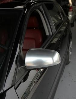 Spiegelkappen Audi A6 04-09 4F C6 S6 look mat chroom