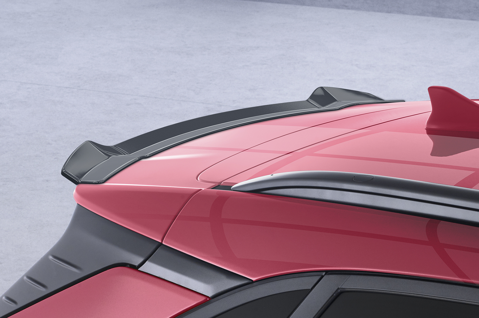 Spoiler Hyundai Kona CSR Glans Zwart