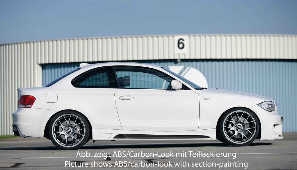 Zijskirts BMW 1 serie Rieger