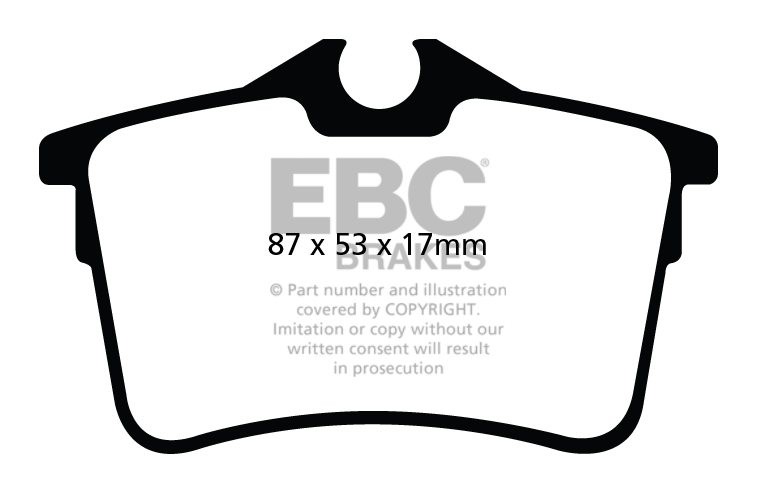 EBC Brakes PEUGEOT BEDRIJFSWAGEN Partner 1.6 TD (75) 2008-.. Rem