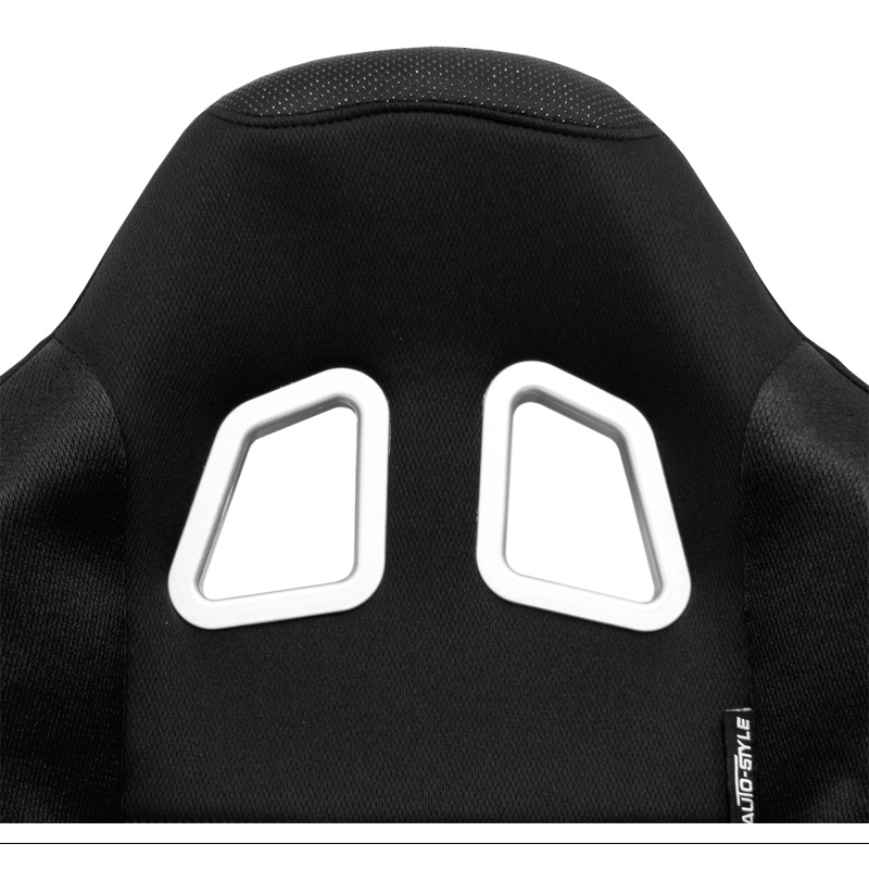 Sportstoel 'K5' - Zwart - Vaste rugleuning - incl. sledes