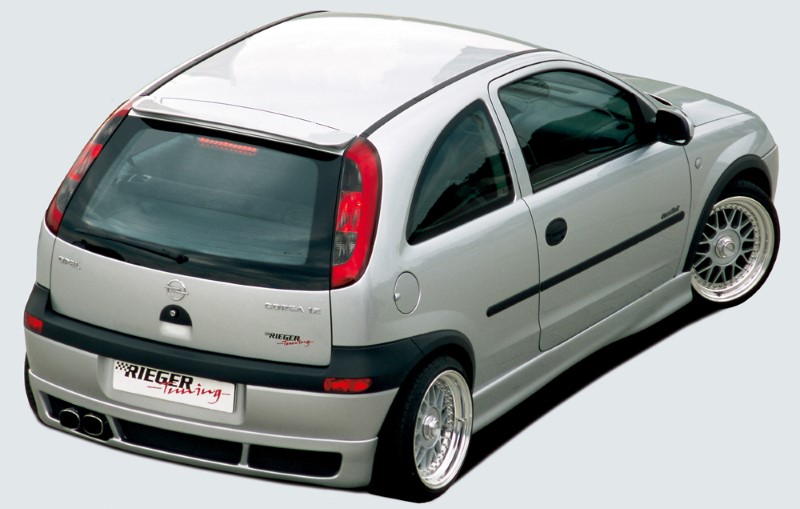 Achterbumper Diffusor  Opel Corsa C -05.03 Rieger