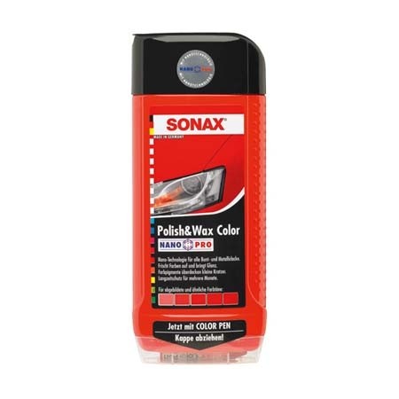 Sonax 296.400 Polish & Wax Rood 500 ml