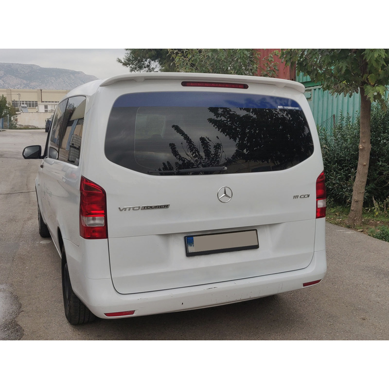Roof spoiler  Mercedes Vito W447 2014- (with rear hatch) (PU)
