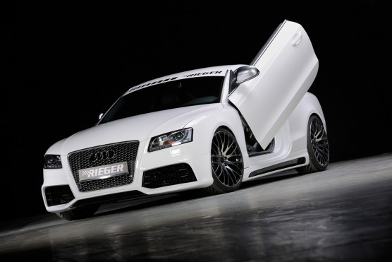 Voorbumper Audi A5 B8/B81 07-11 PDC Rieger