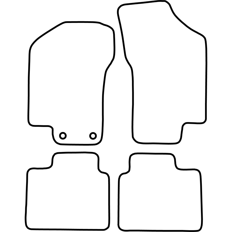 Automatten  Fiat Tipo 1988-1995