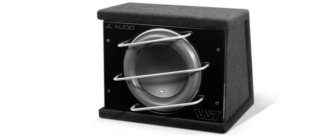 JL Audio subwoofer in kist CLS112RG-W7