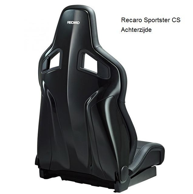 Sportstoel Recaro cross sportster CS Leder zwart