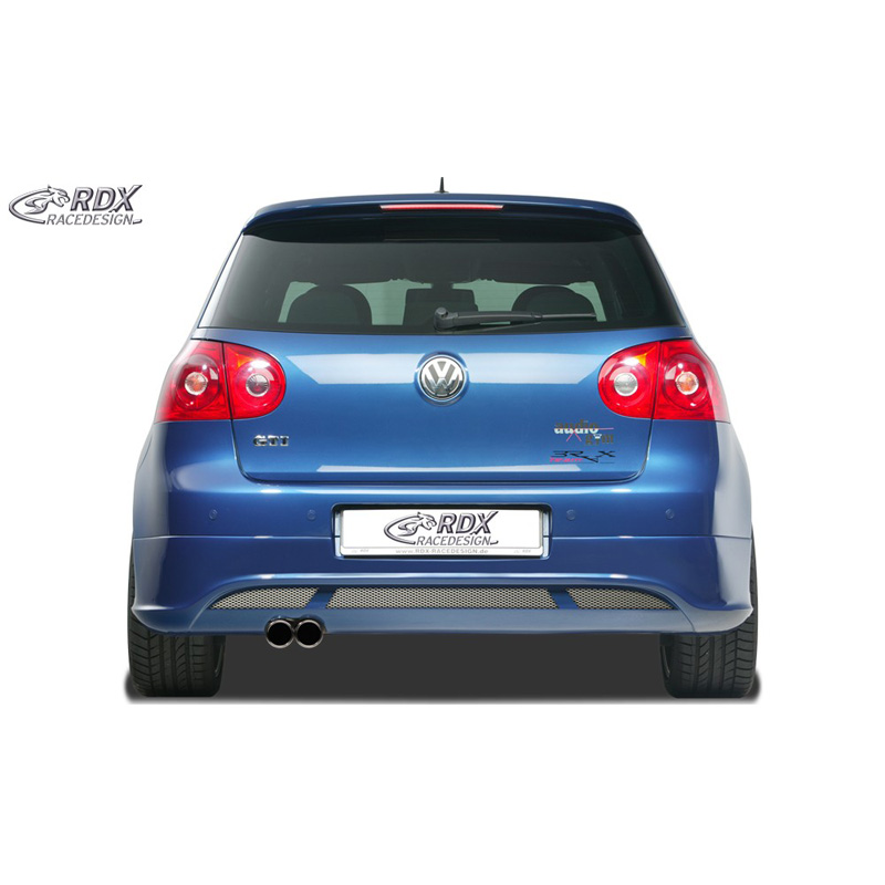Rear bumper skirt  Volkswagen Golf V Hatchback 3/5-doors 2003-2008 'V2' (exhaust left) excl. Variant/Plus (ABS)