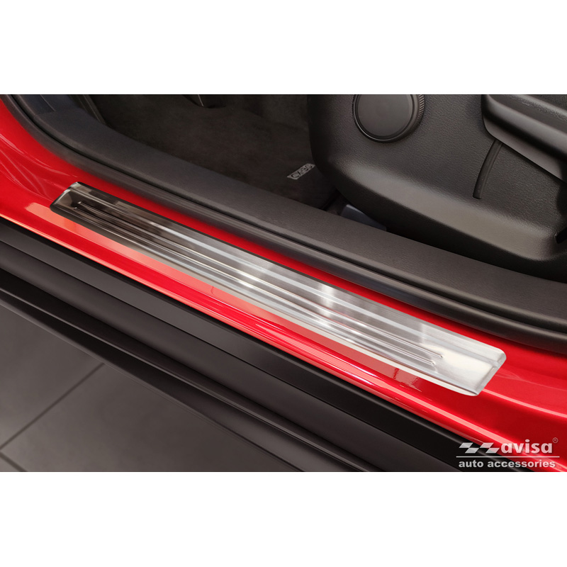RVS Instaplijsten  Mazda CX-30 2019- - 'Lines' - 4-delig