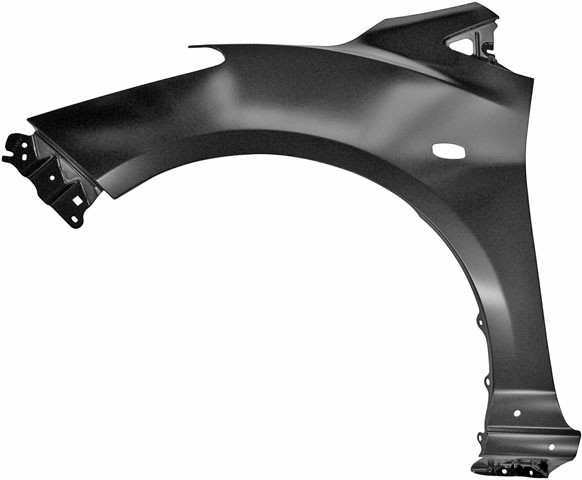 Voorscherm rechts Mazda 2. 07->> met Knipperlicht GAT/LIJST