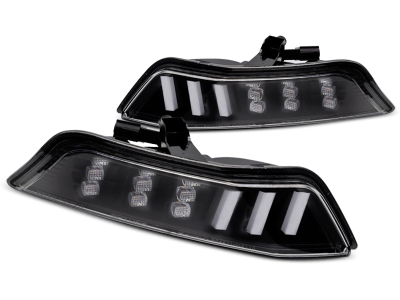 Knipperlichten Ford Mustang VI Coupe Cabrio 14-17 Zwart