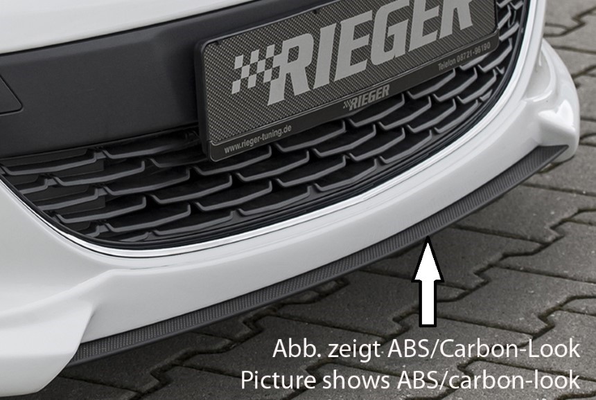 Spoilerzwaard Opel Astra J Rieger facelift