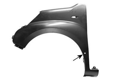 spatbord, met stripgaten, links Peugeot Bipper, 2008 -