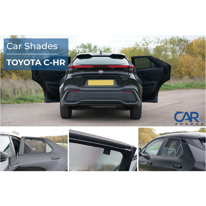 Set Car Shades (rear side doors)  Toyota C-HR II 2023- (2-pieces)